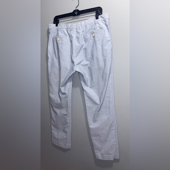 Loro Piana Light Blue Chinos - Picture 5 of 6